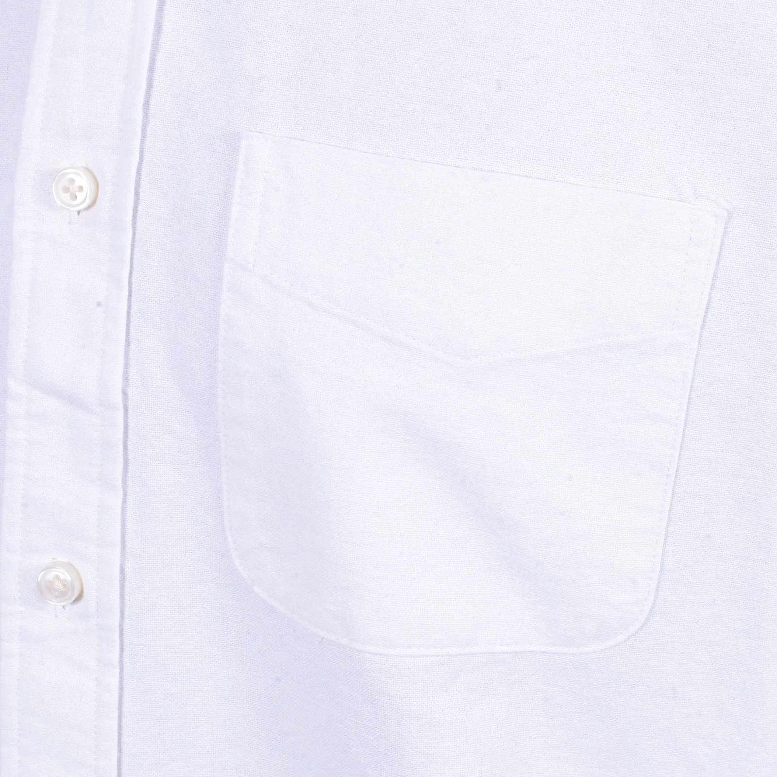 White Cotton SC25910 Oxford Shirt with Button Down Collar CANE4446 sold by SugarCane Jeans product image thumbnail 5