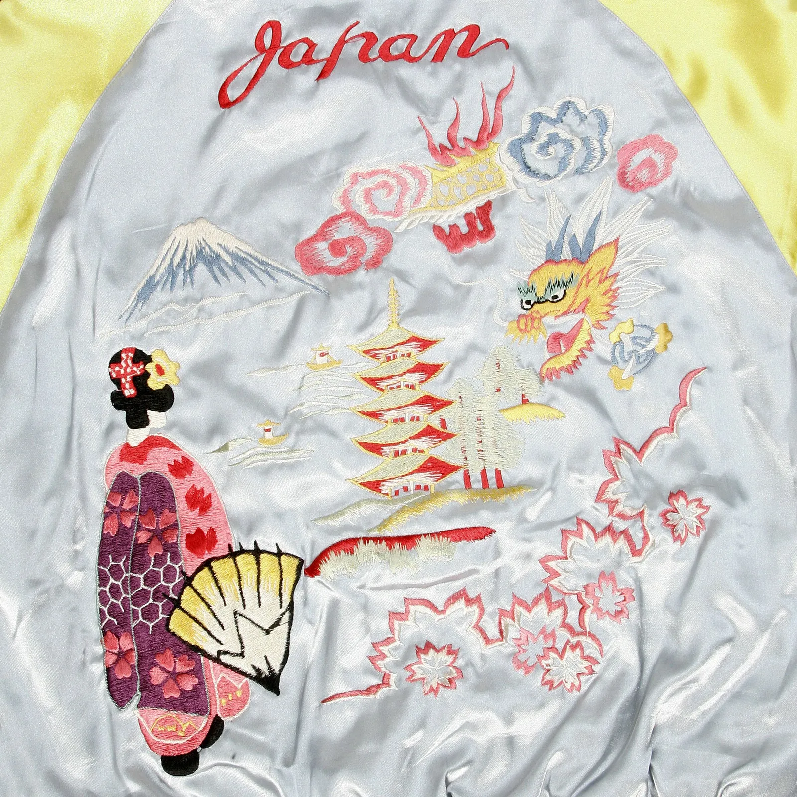 Sugar Cane Tailor Toyo fully reversable Souvenier Suka jacket TT11283 115 CANE9036 sold by SugarCane Jeans product image thumbnail 5