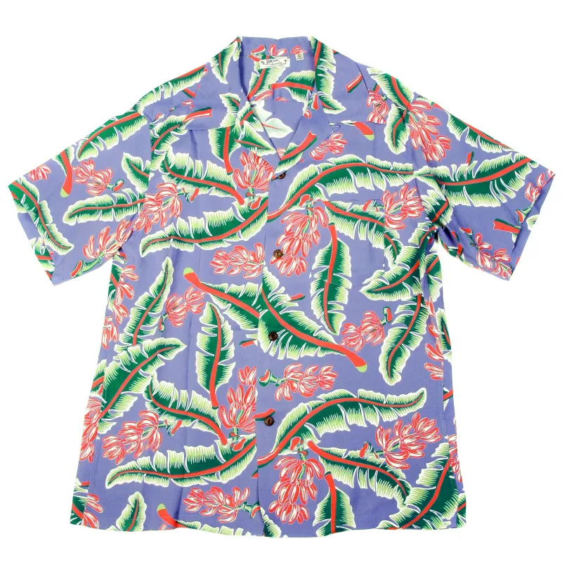 Sun Surf original vintage shirt Hawaiian Banana Leaves Shirt SS33317 sold by SugarCane Jeans