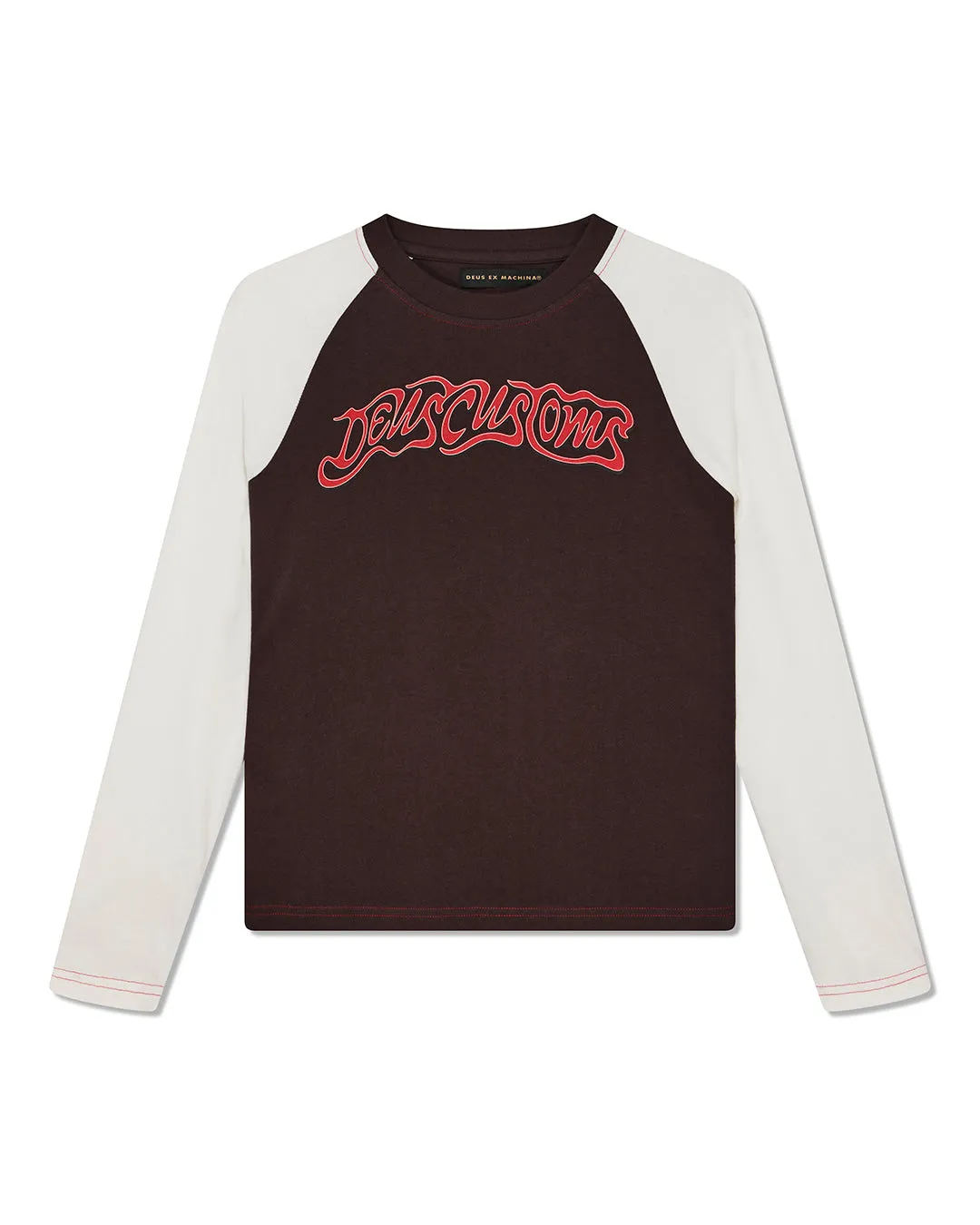 Rocca Raglan Tee - Java Brown sold by Deus Ex Machina product image thumbnail 4