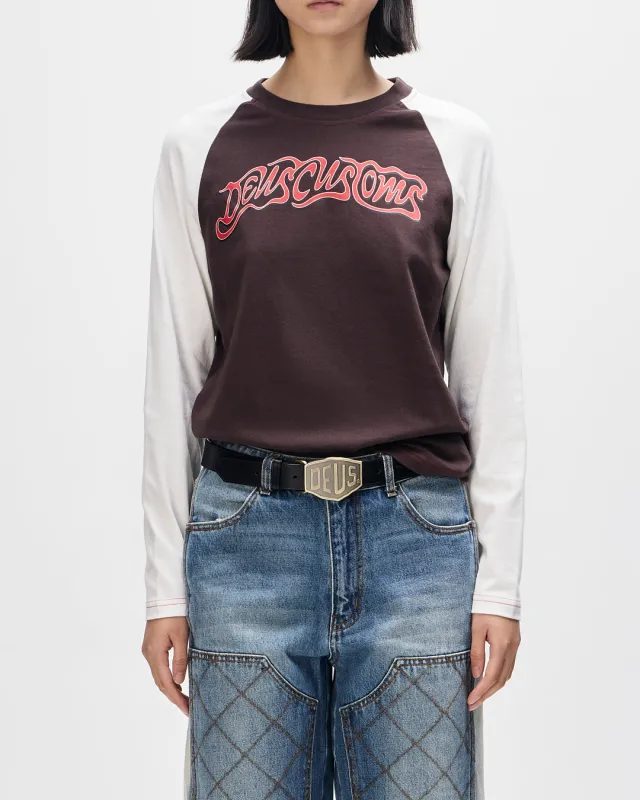 Rocca Raglan Tee - Java Brown sold by Deus Ex Machina