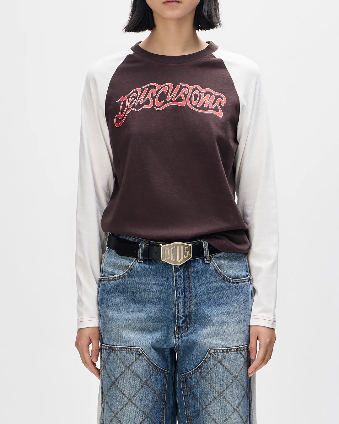 Rocca Raglan Tee - Java Brown sold by Deus Ex Machina