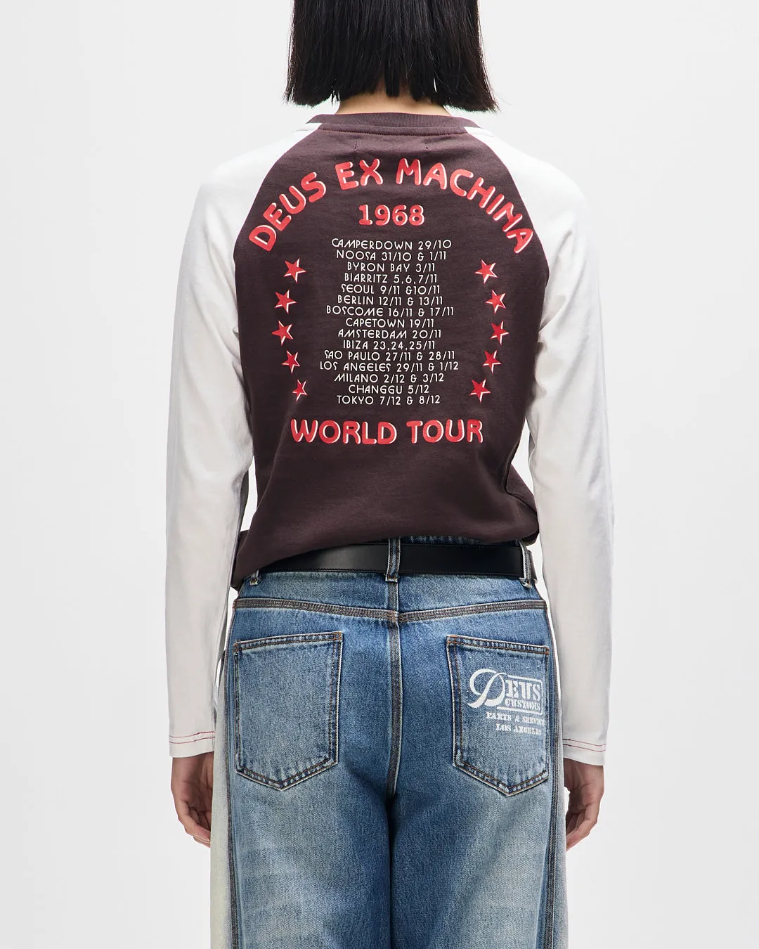 Rocca Raglan Tee - Java Brown sold by Deus Ex Machina product image thumbnail 3