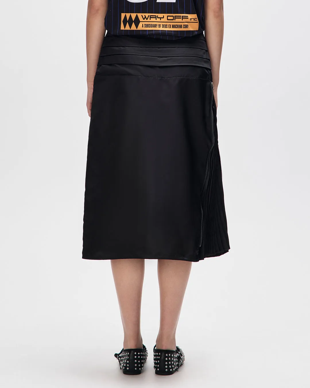 Bridgeworth Skirt - Black Beauty sold by Deus Ex Machina product image thumbnail 2