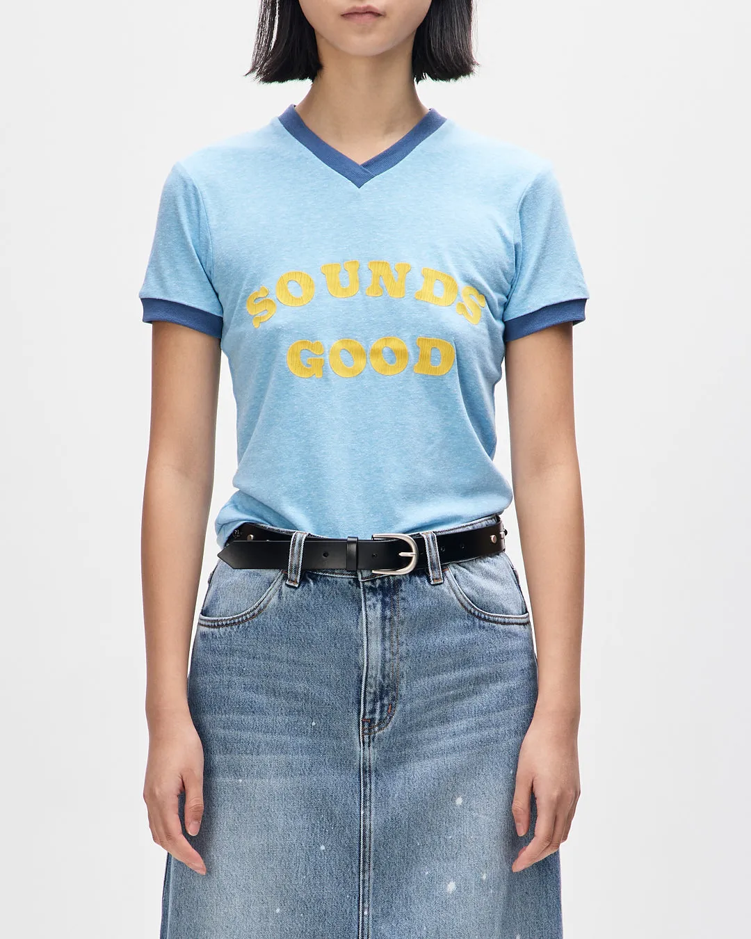 Eargasm Tee - Blue Mood sold by Deus Ex Machina