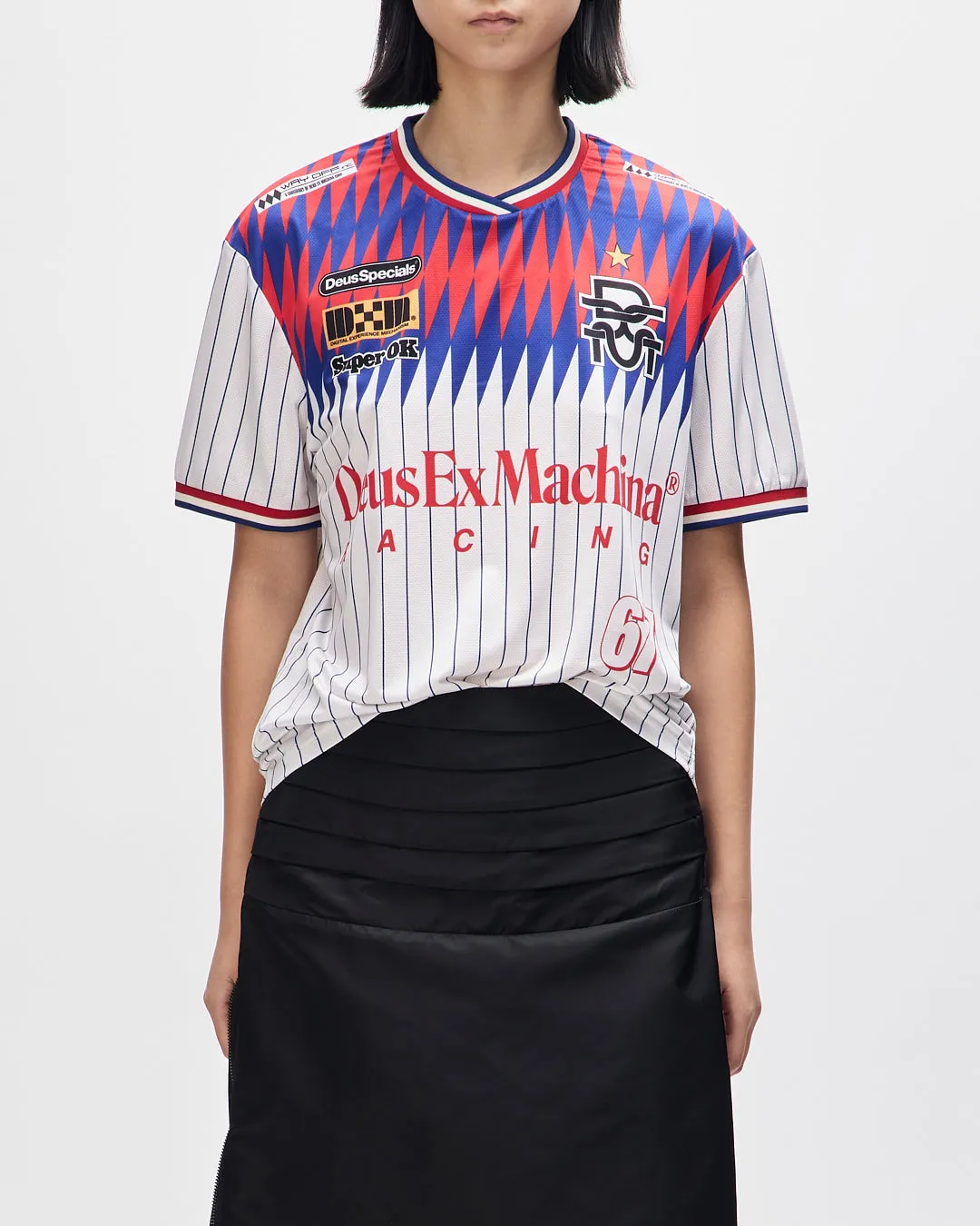 Bouras Moto Tee - White sold by Deus Ex Machina