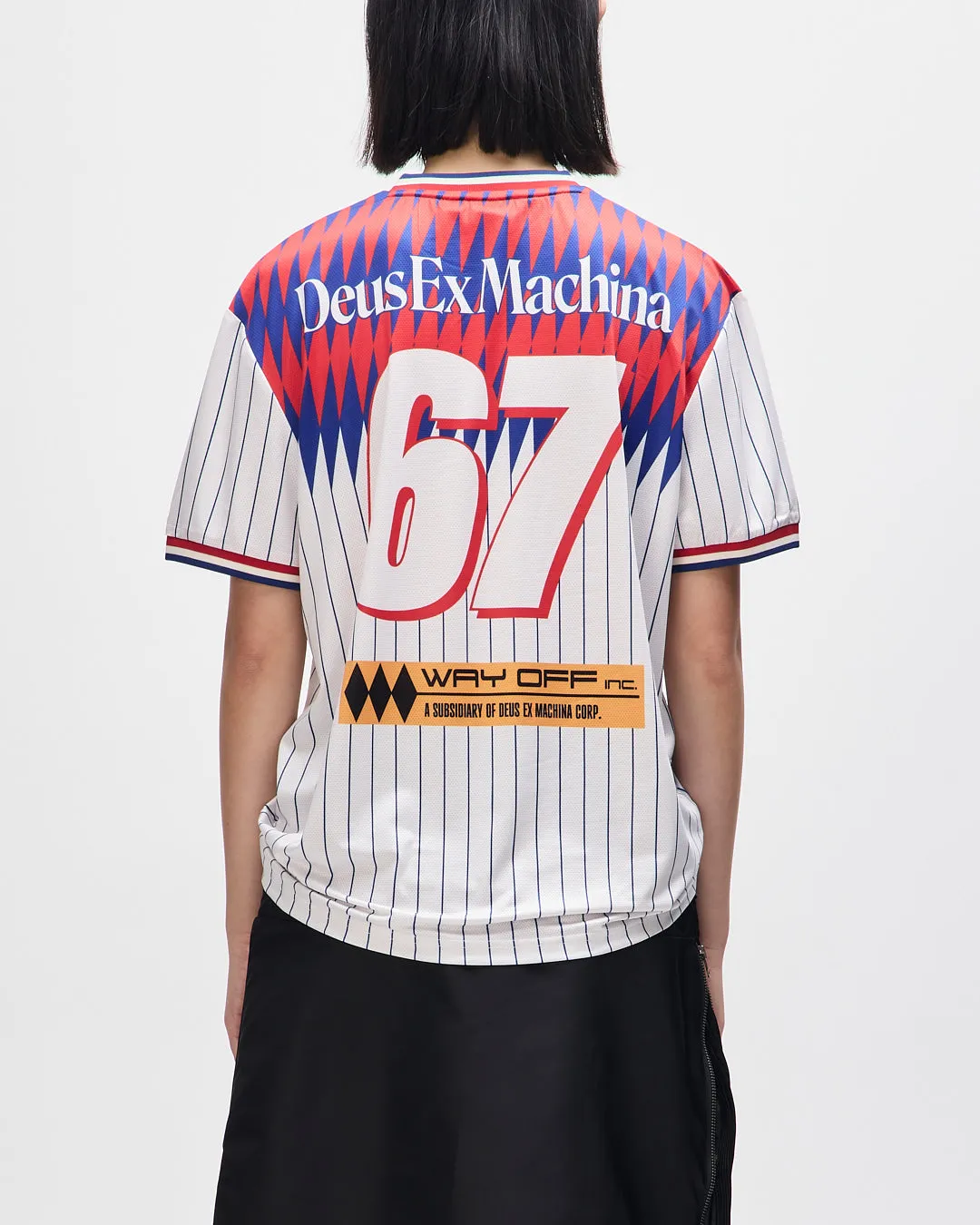 Bouras Moto Tee - White sold by Deus Ex Machina product image thumbnail 2