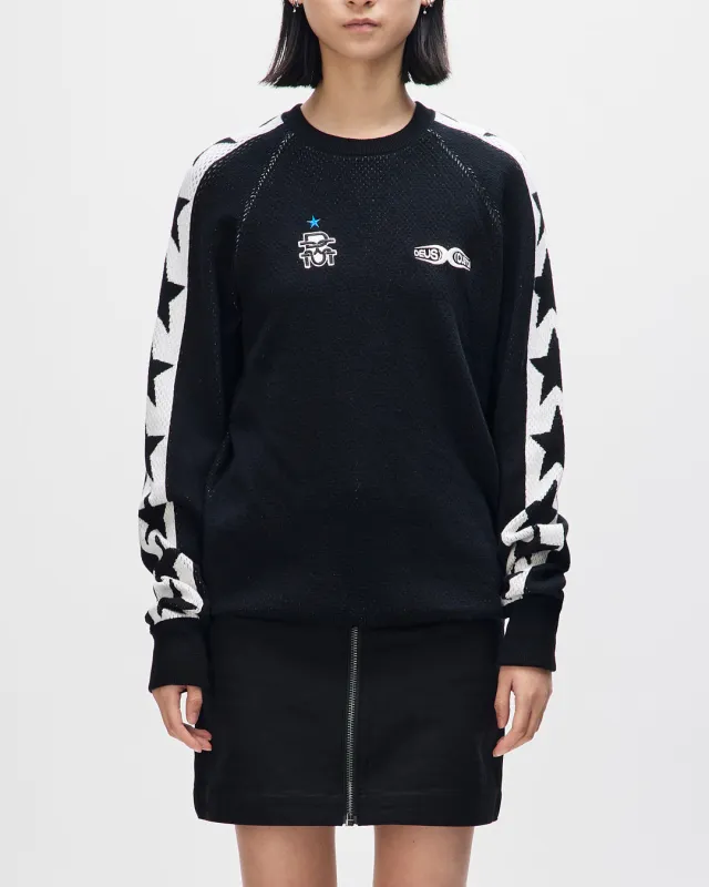 Icon Mesh Knit Top - Black sold by Deus Ex Machina