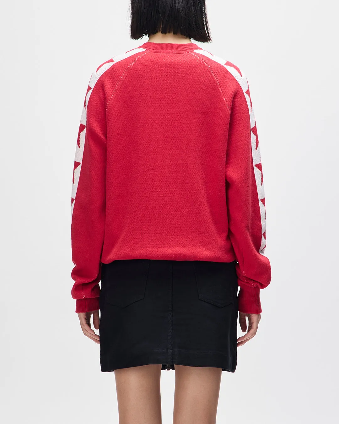 Icon Mesh Knit Top - Poinsettia Red sold by Deus Ex Machina product image thumbnail 3