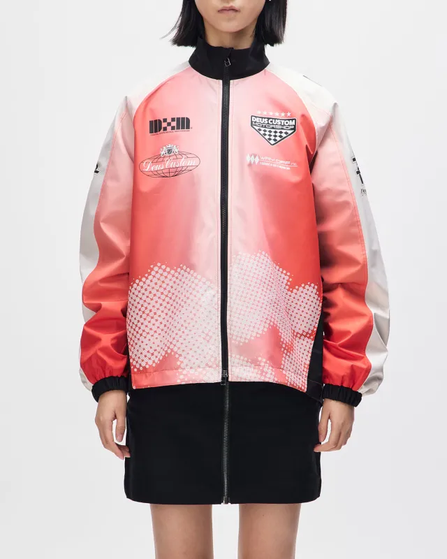 Memorial Day Run Jacket - Poinsettia Red made by Deus Ex Machina