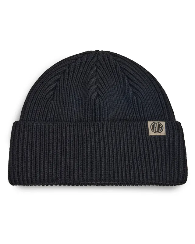Pill Merino Beanie - Black sold by Deus Ex Machina