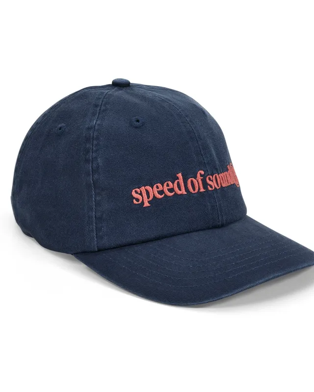 Velocity Dad Cap - Dark Denim sold by Deus Ex Machina