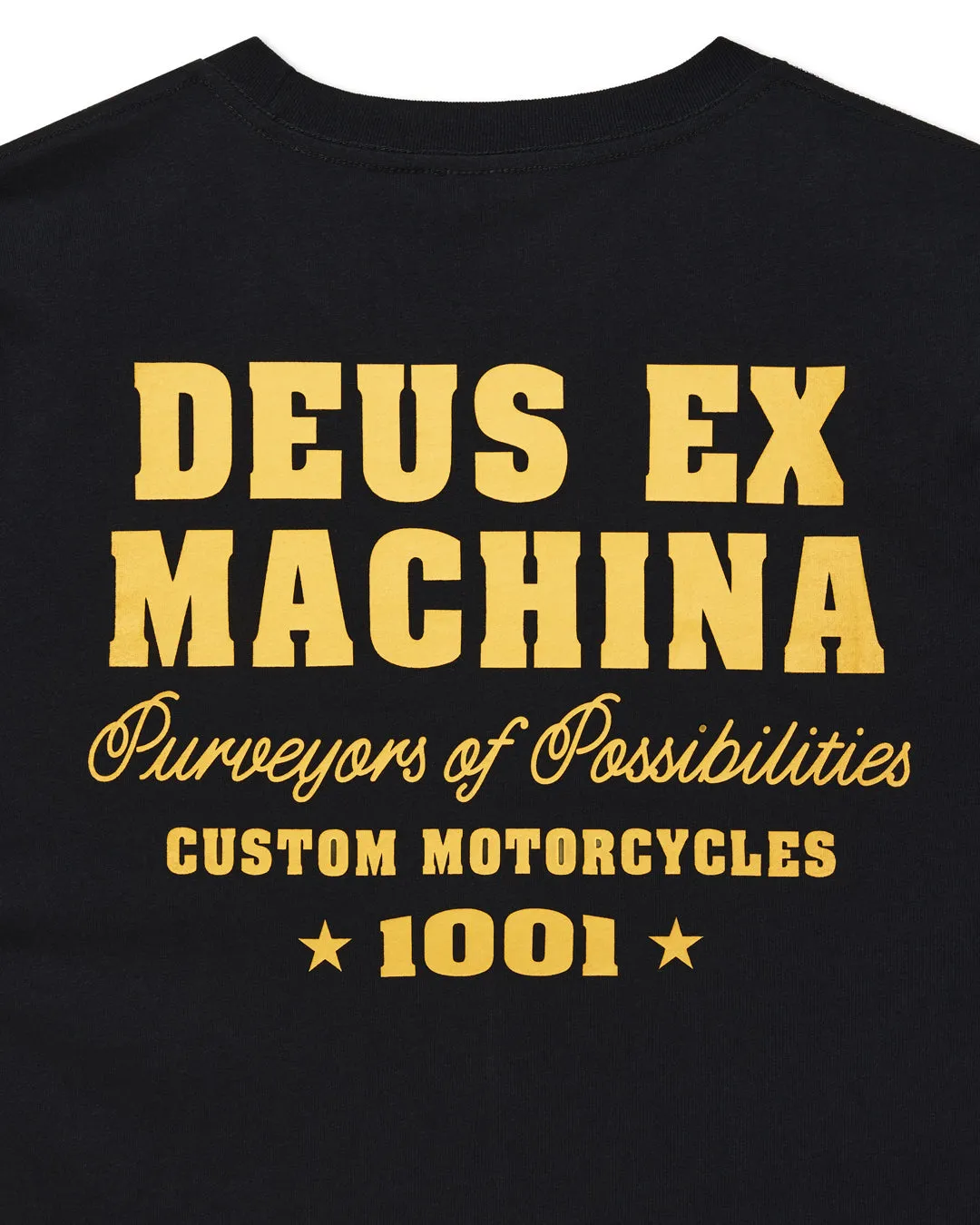 Gumshoe Tee - Black sold by Deus Ex Machina product image thumbnail 4