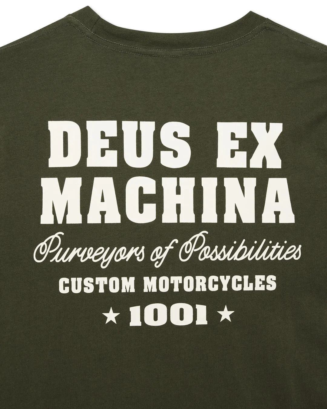Gumshoe Tee - Cypress Green sold by Deus Ex Machina product image thumbnail 4