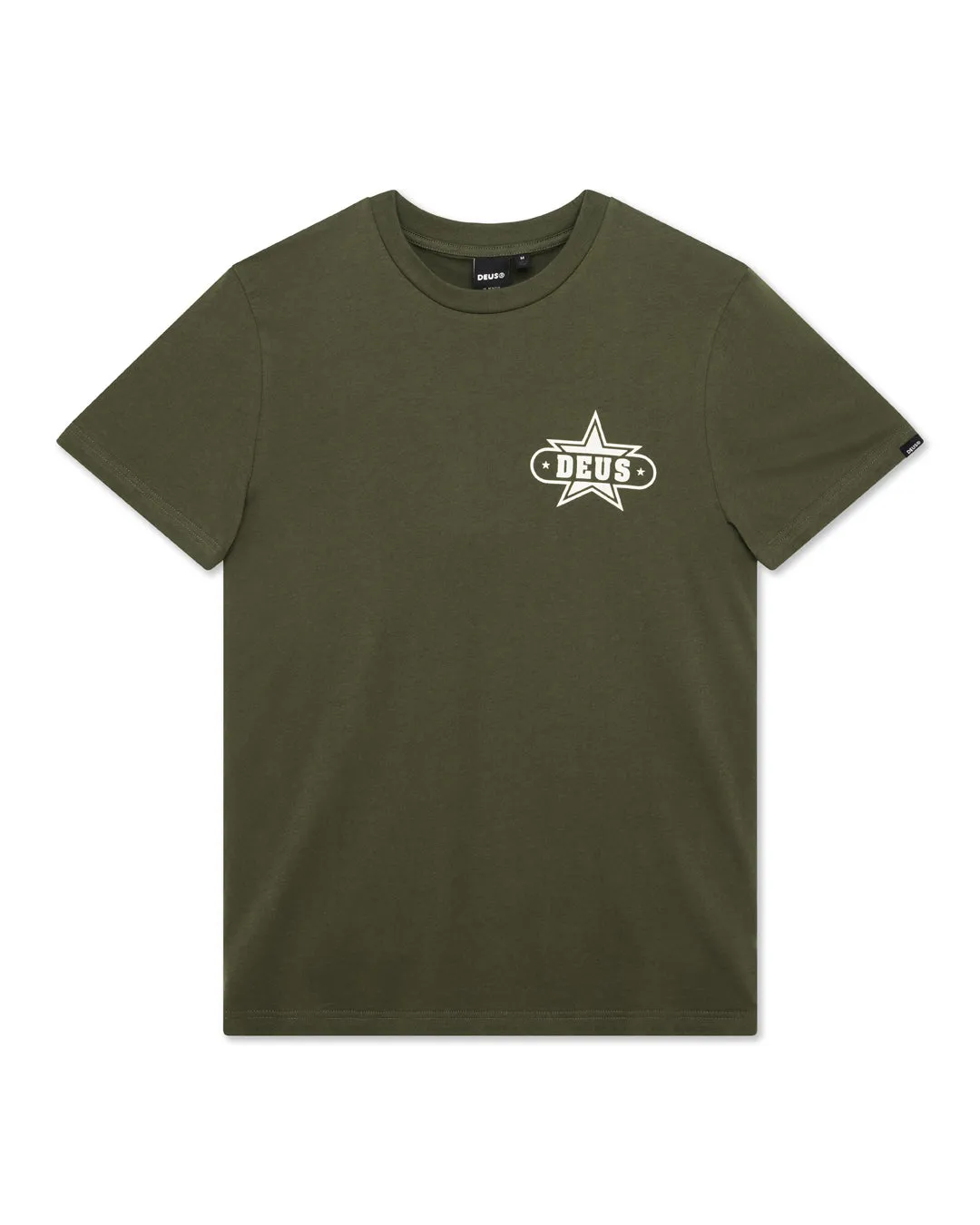 Gumshoe Tee - Cypress Green sold by Deus Ex Machina