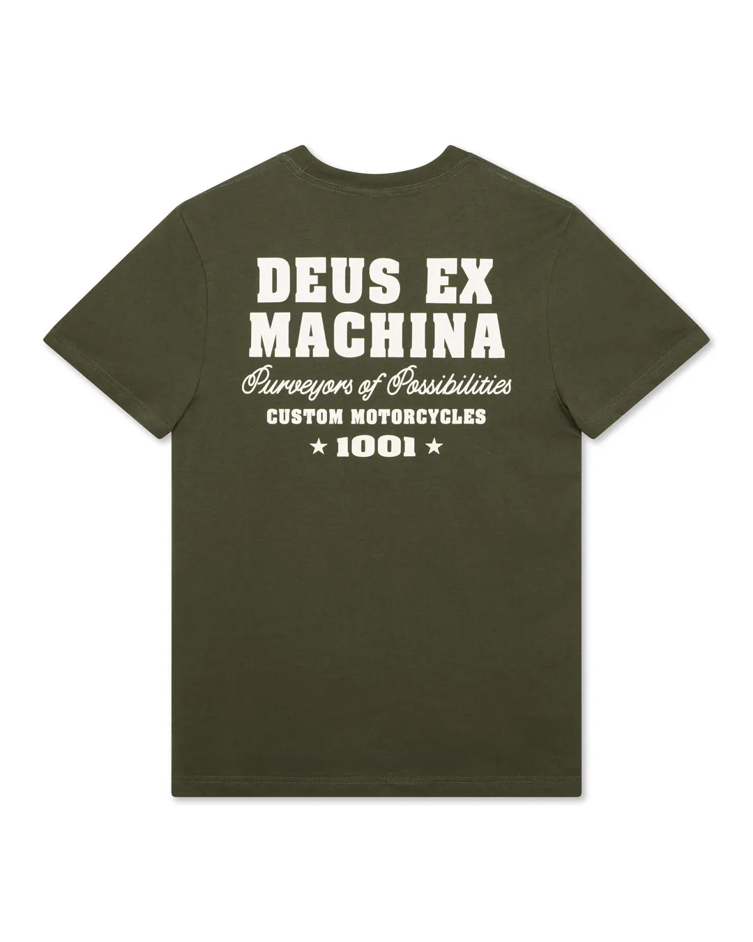 Gumshoe Tee - Cypress Green sold by Deus Ex Machina product image thumbnail 2