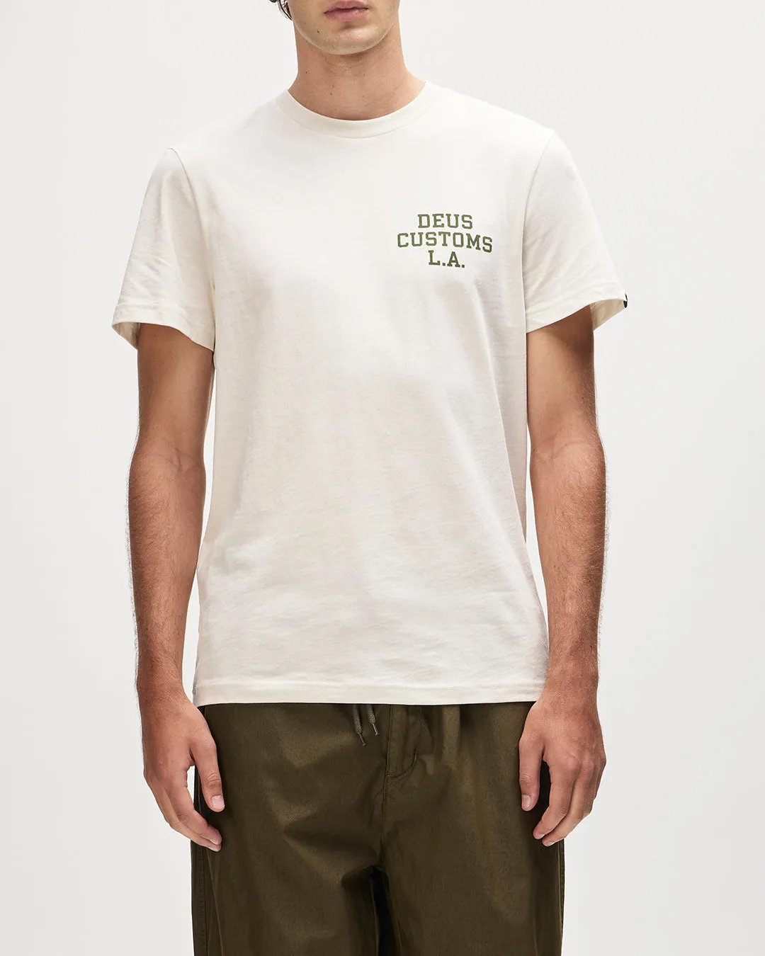 Quickbeak Tee - Vintage White sold by Deus Ex Machina
