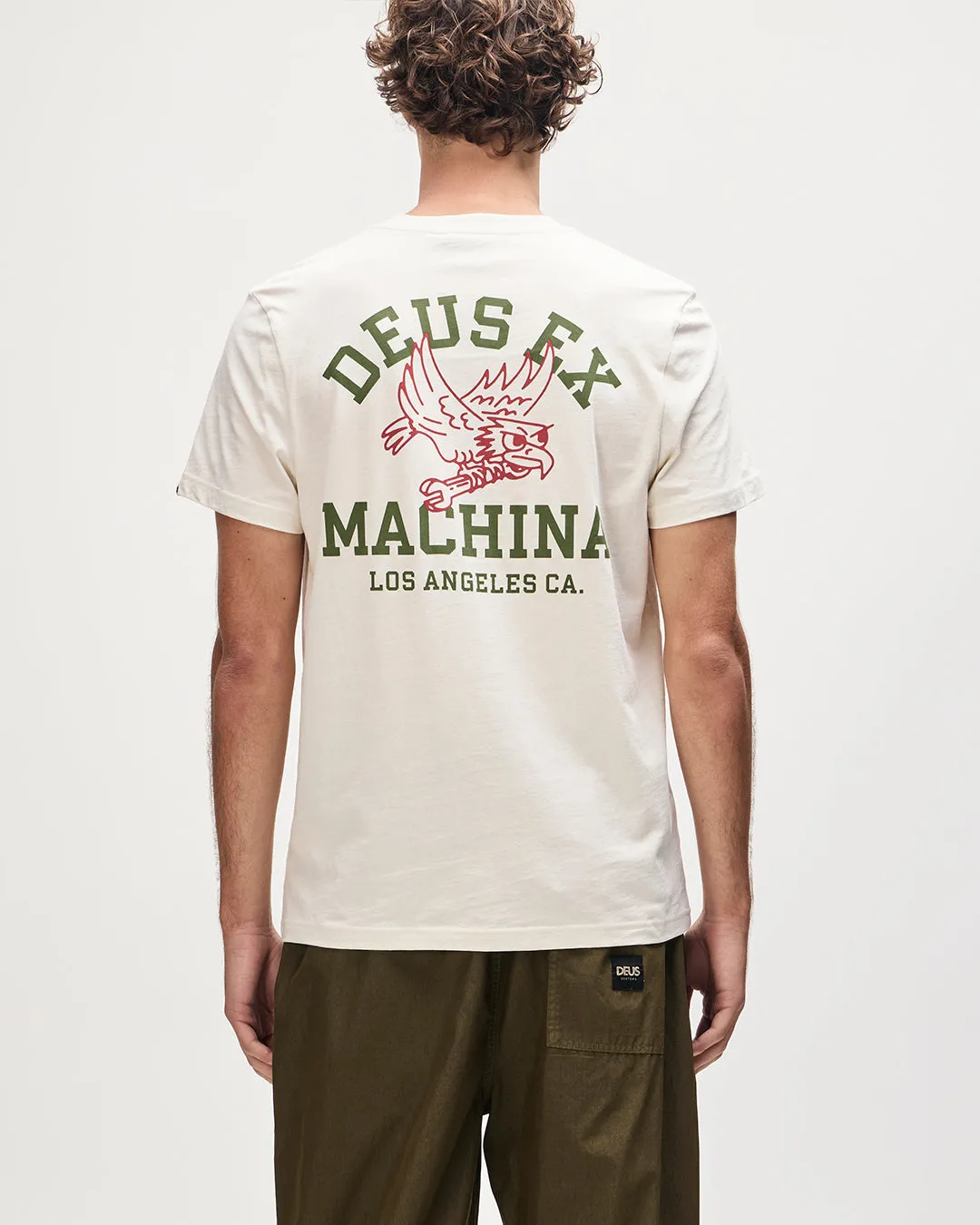 Quickbeak Tee - Vintage White sold by Deus Ex Machina product image thumbnail 2