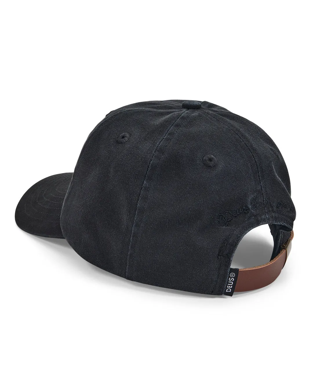 Pill Logo Dad Cap - Black sold by Deus Ex Machina product image thumbnail 2