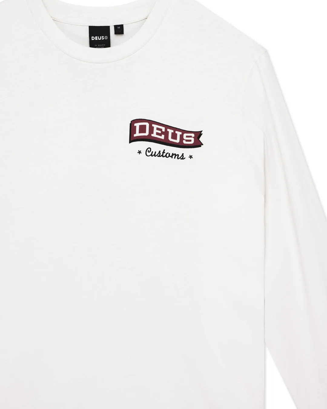 Momento Ls Tee - Vintage White sold by Deus Ex Machina product image thumbnail 3