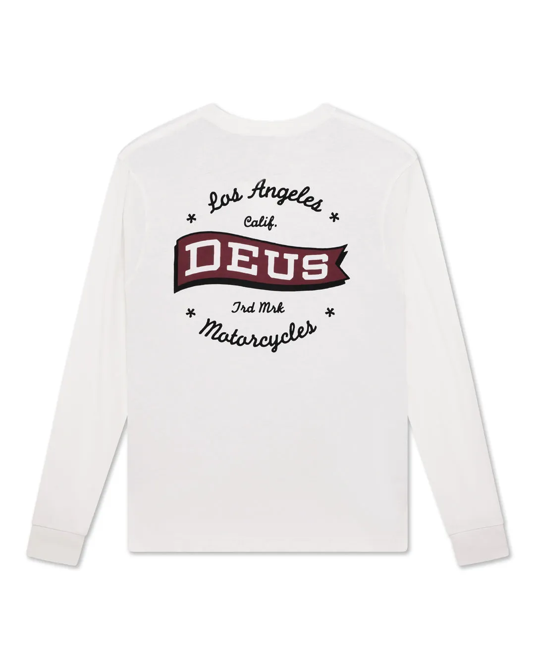 Momento Ls Tee - Vintage White sold by Deus Ex Machina product image thumbnail 2