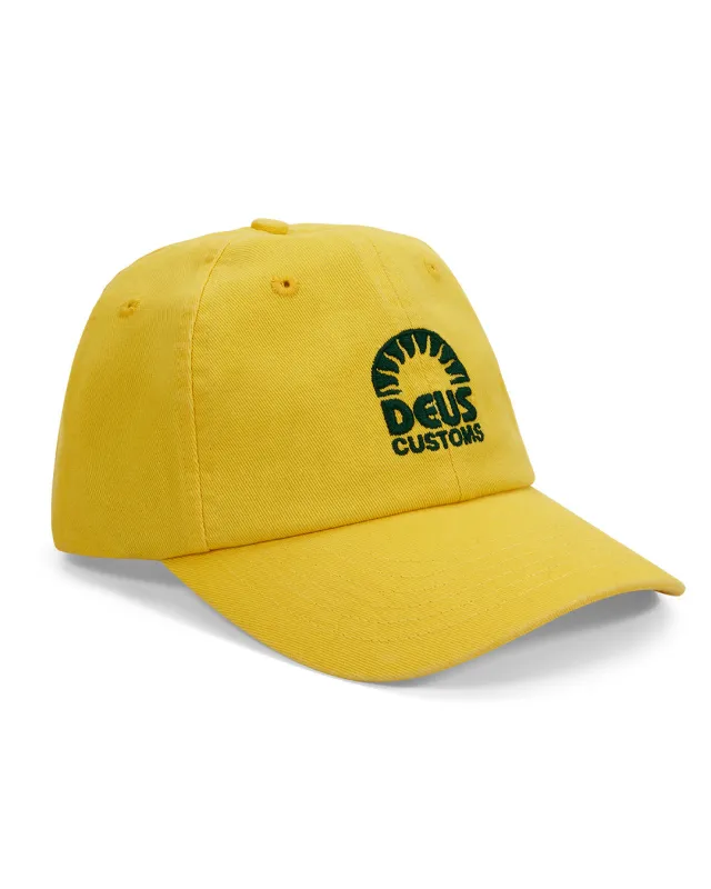 Melodies Dad Cap - Mimosa Gold sold by Deus Ex Machina