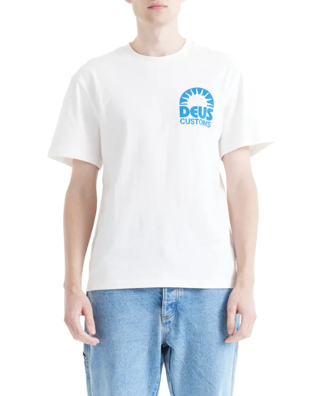 Melodies Tee - Vintage White sold by Deus Ex Machina