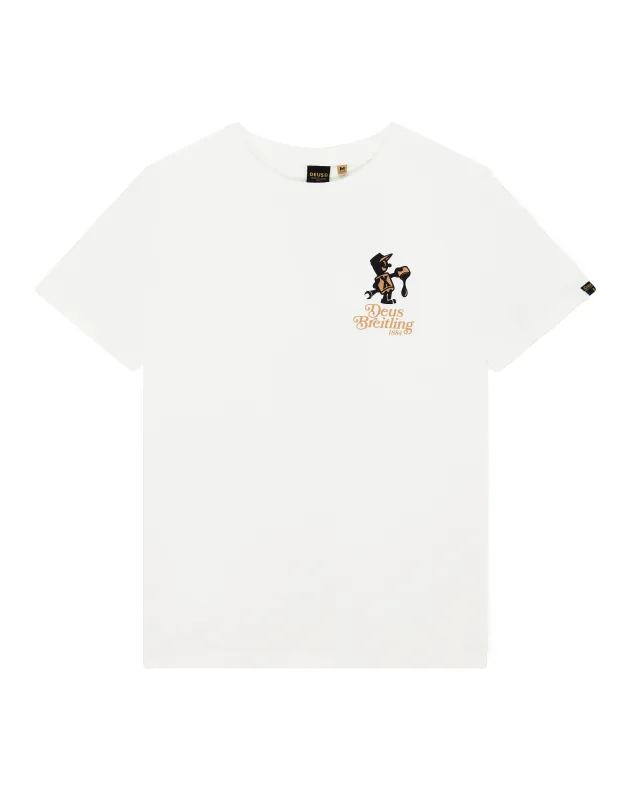 Gallivant Tee - Vintage White sold by Deus Ex Machina