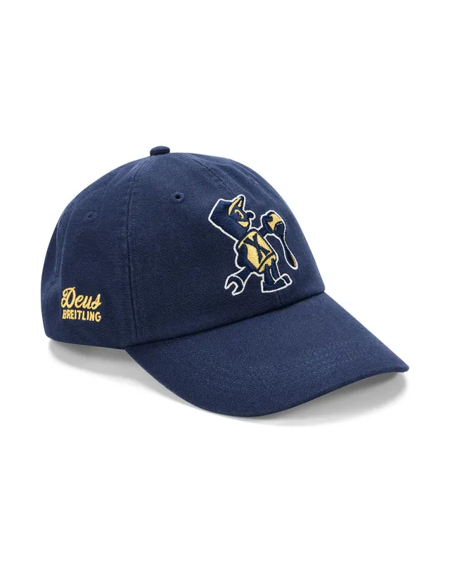 Migration Dad Cap - Navy sold by Deus Ex Machina