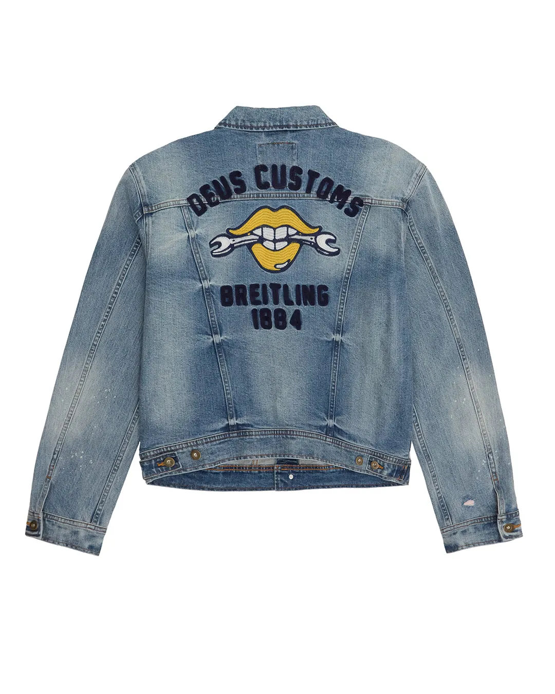 Globetrot Jacket - Stonewash Indigo sold by Deus Ex Machina product image thumbnail 2