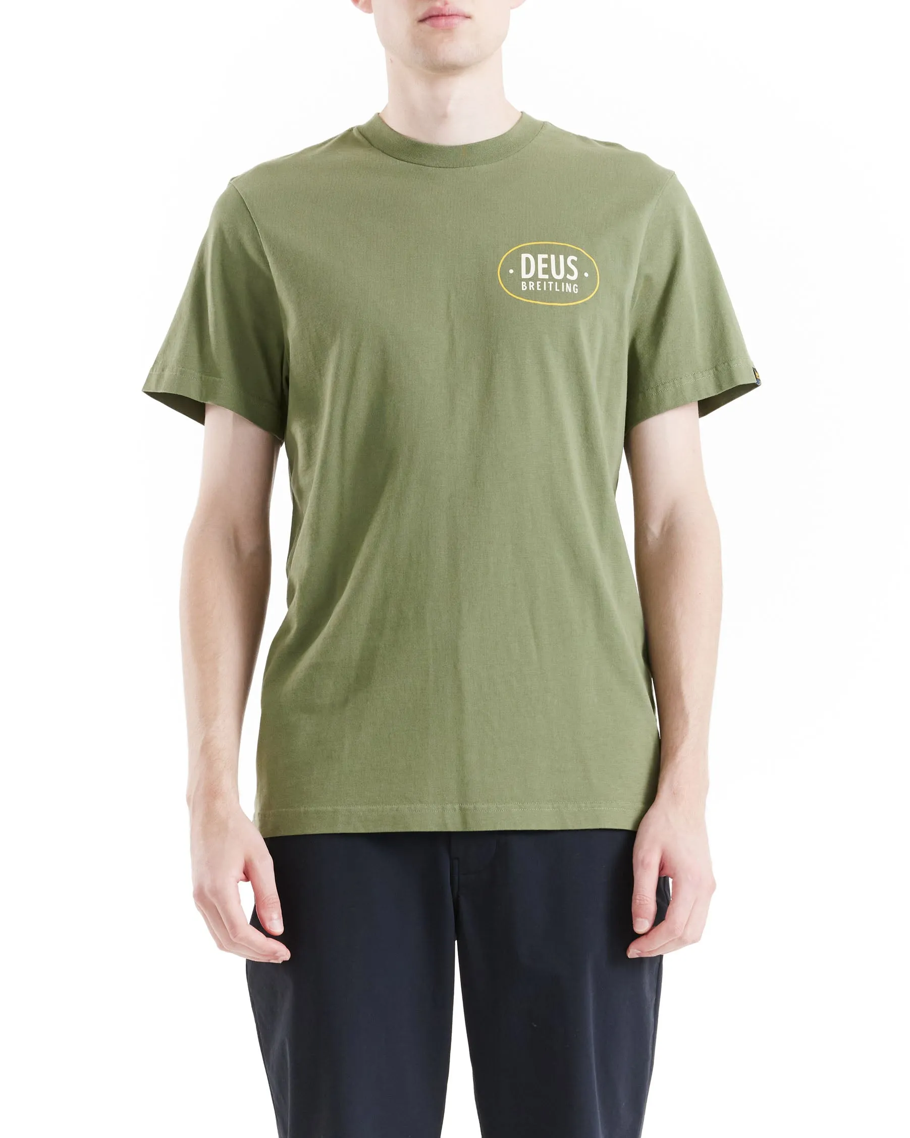Patrol Tee - Lichen Green sold by Deus Ex Machina product image thumbnail 2