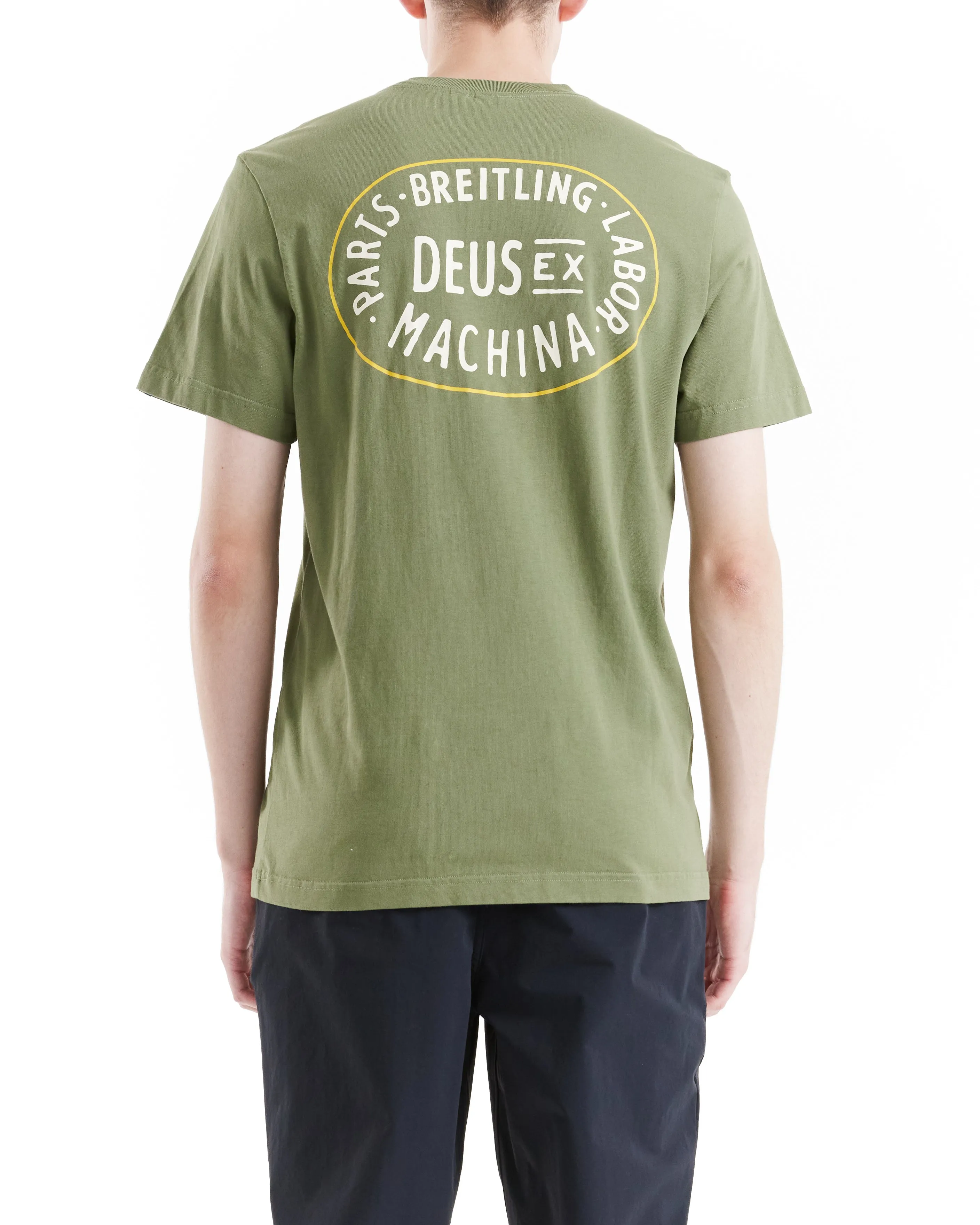 Patrol Tee - Lichen Green sold by Deus Ex Machina