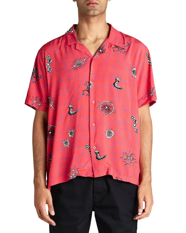 Vibrant Virus Shirt - Strawberry sold by Deus Ex Machina