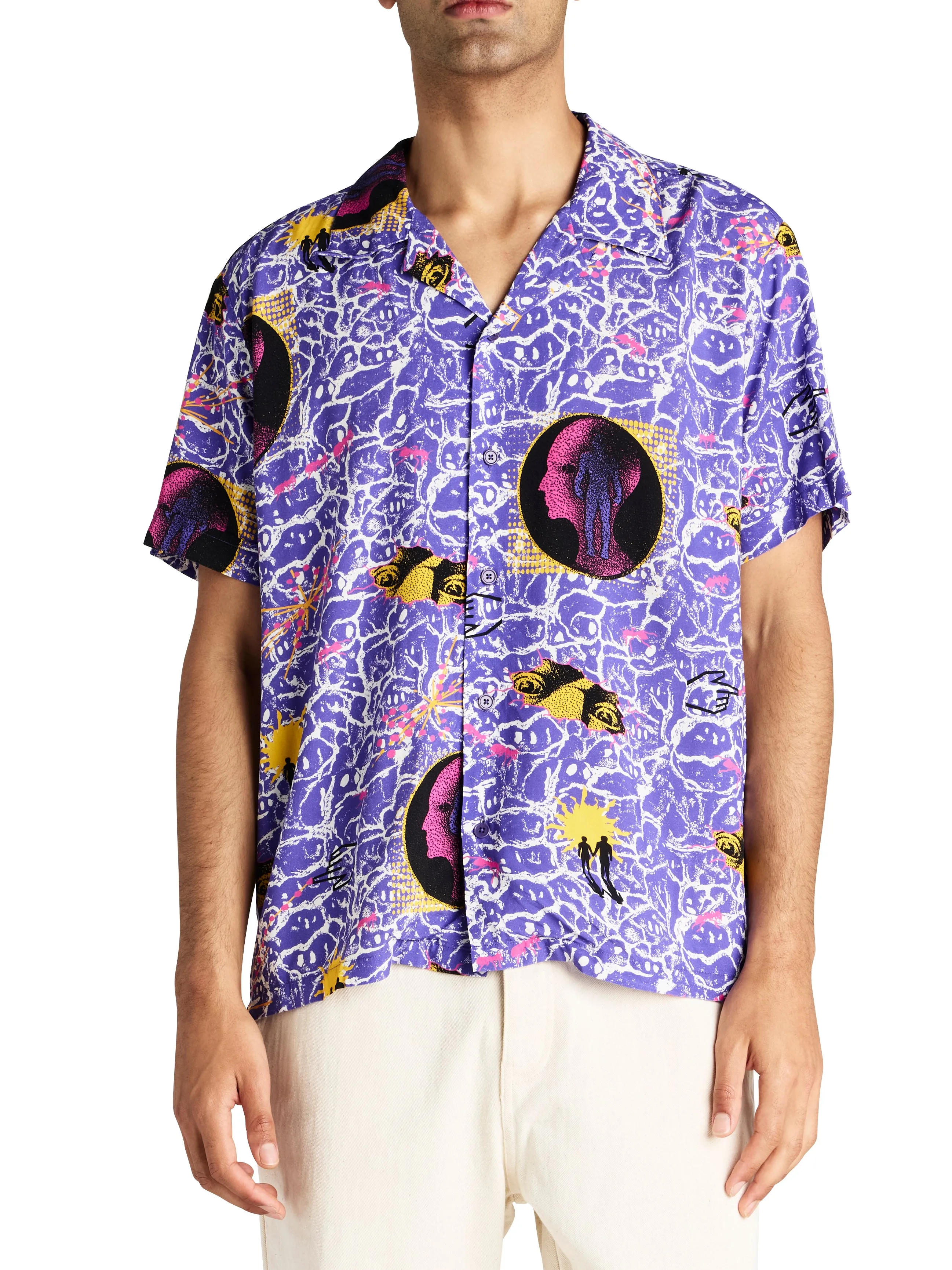 Future History Shirt - Violet sold by Deus Ex Machina