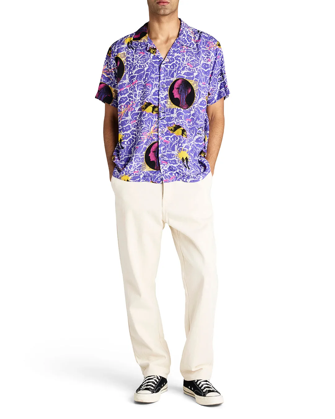 Future History Shirt - Violet sold by Deus Ex Machina product image thumbnail 3