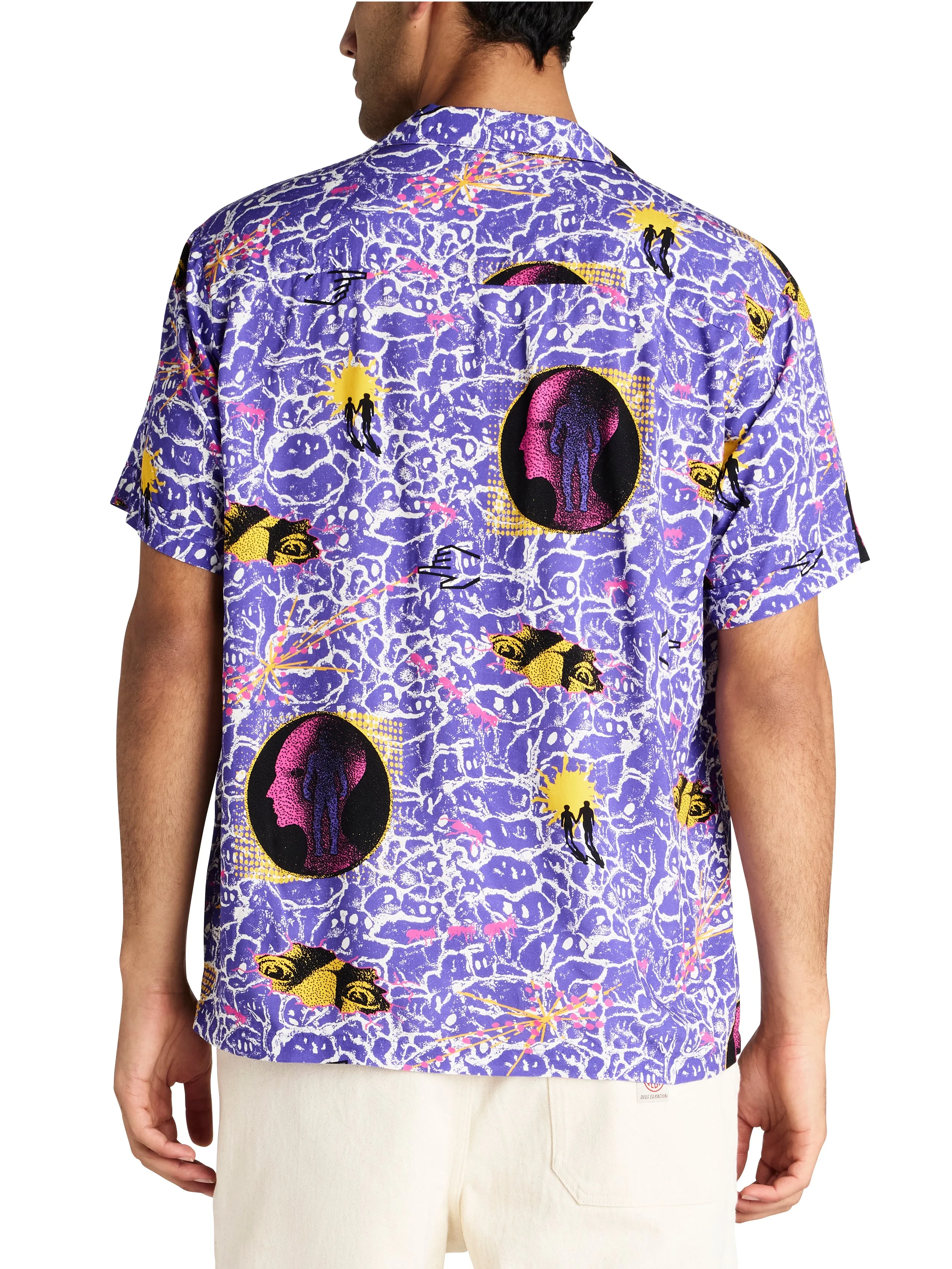 Future History Shirt - Violet sold by Deus Ex Machina product image thumbnail 2