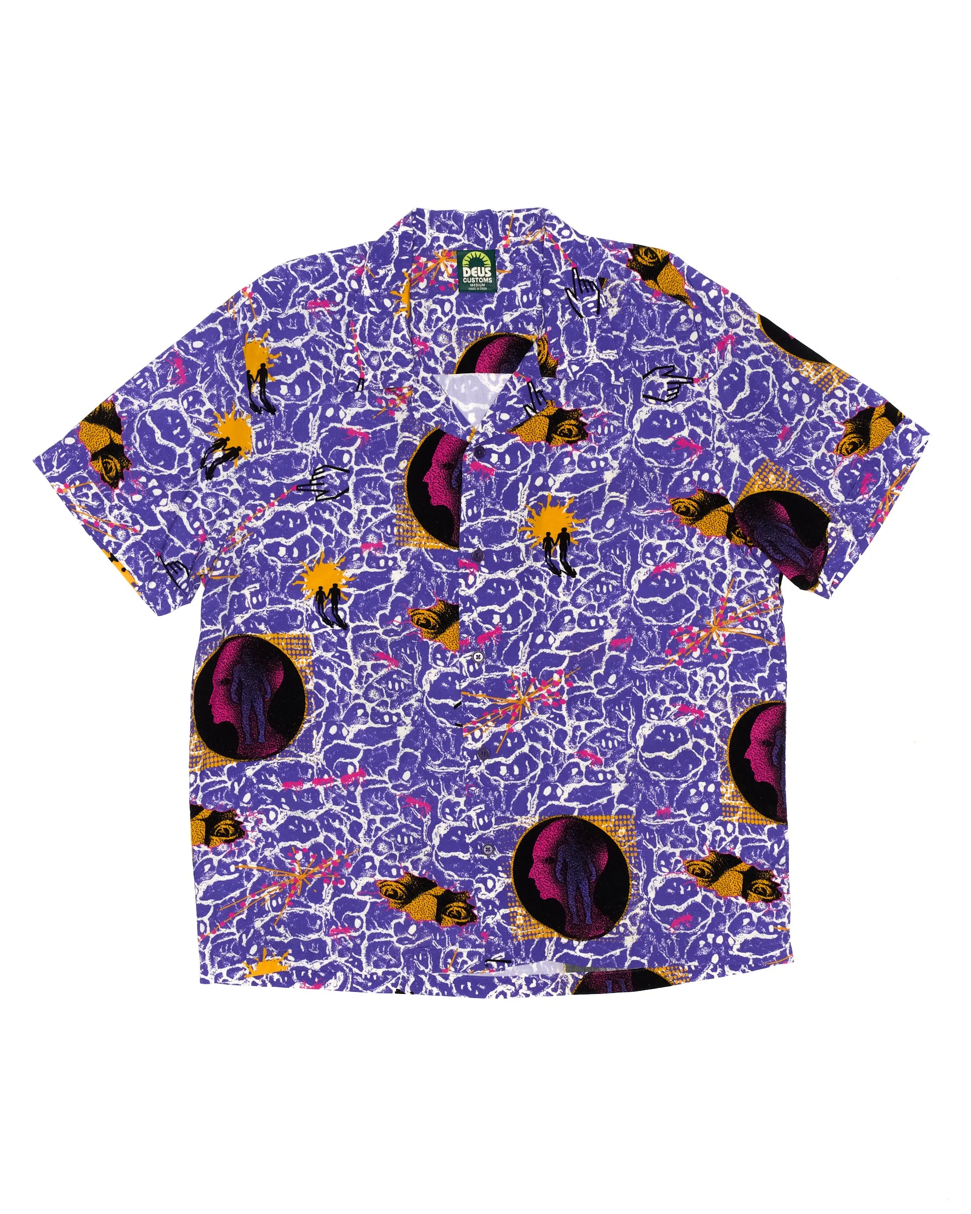 Future History Shirt - Violet sold by Deus Ex Machina product image thumbnail 4