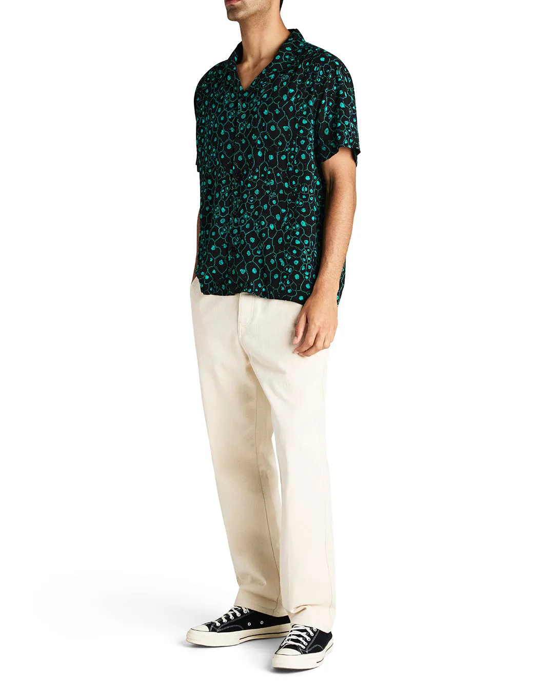 Plant Cell Shirt - Biscay Green sold by Deus Ex Machina product image thumbnail 3