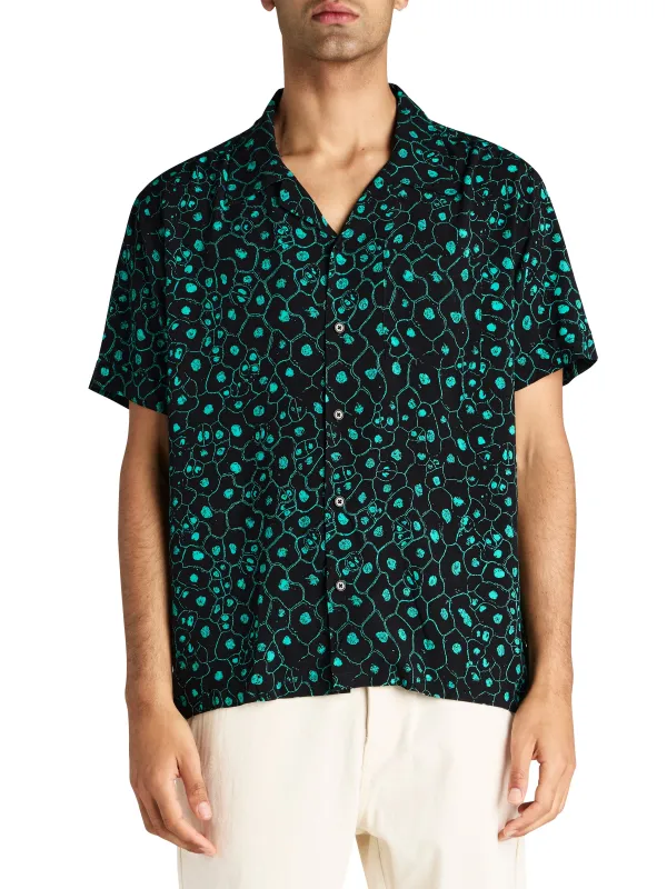 Plant Cell Shirt - Biscay Green sold by Deus Ex Machina