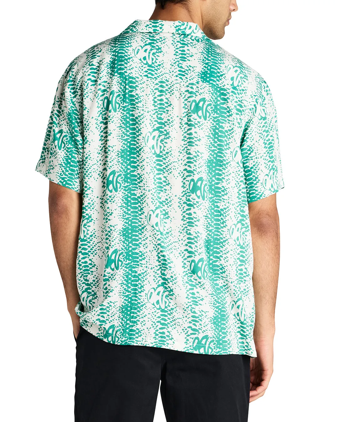 Snake Eyes Shirt - Marine Green sold by Deus Ex Machina product image thumbnail 2