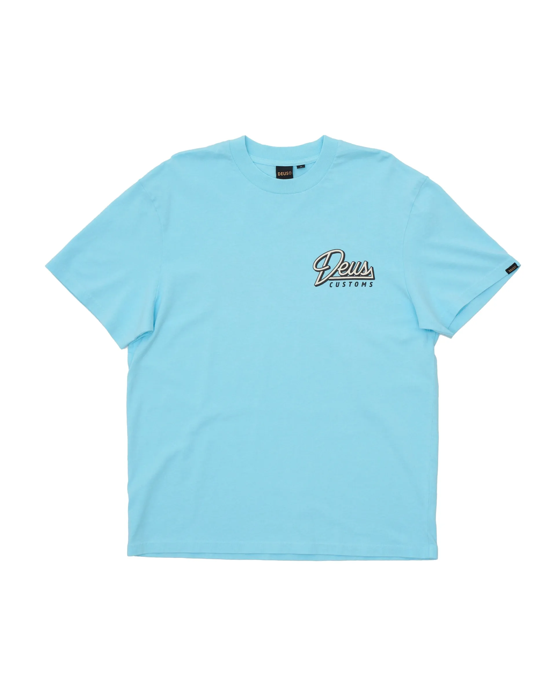 Conduit Tee - Sky Blue sold by Deus Ex Machina product image thumbnail 4