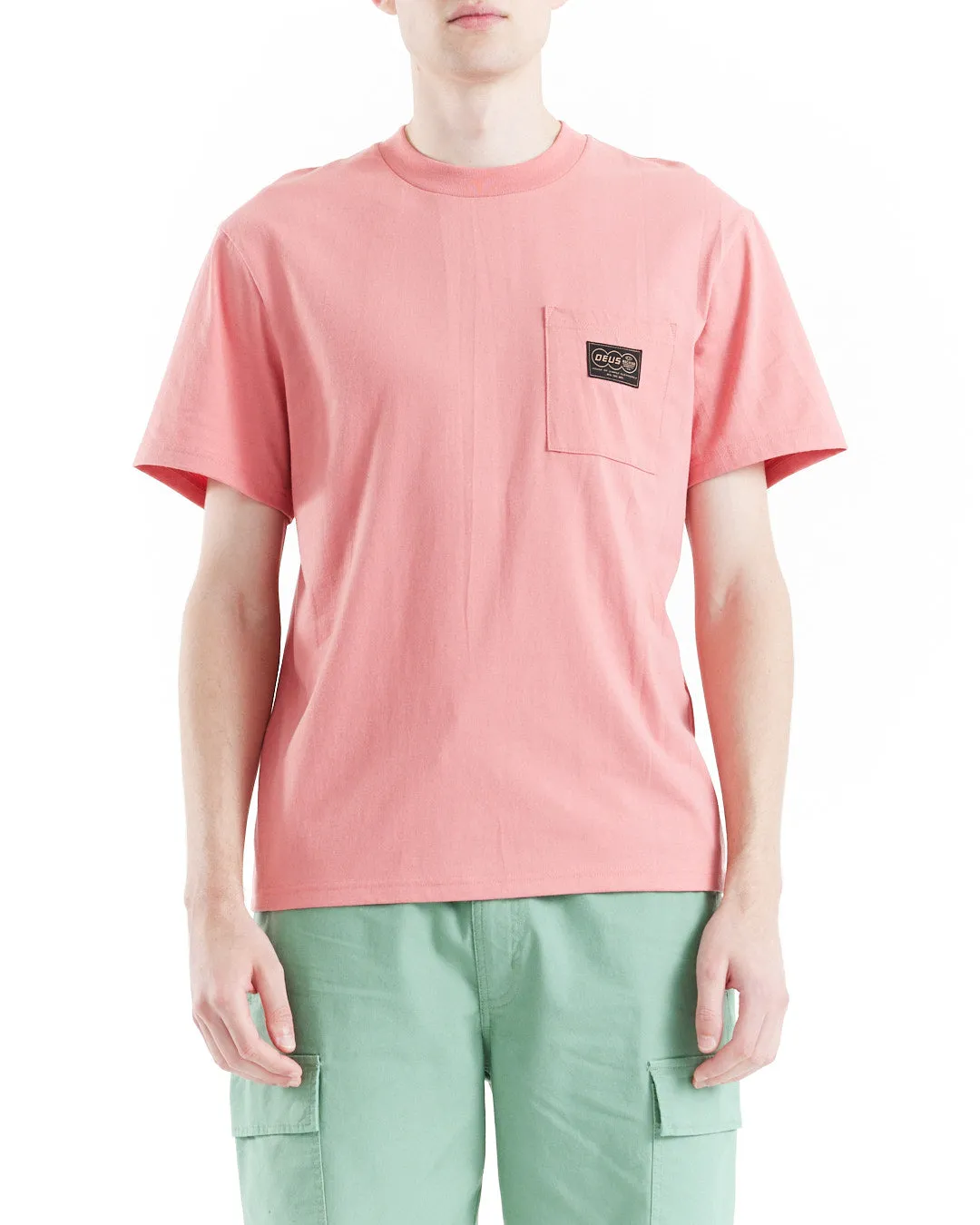 Terrace Pocket Tee - Lantana sold by Deus Ex Machina