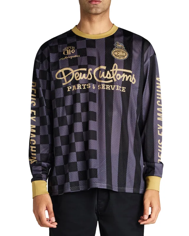 Legacy Moto Jersey - Black Beauty sold by Deus Ex Machina