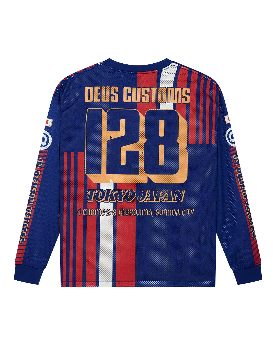 Lay Off Moto Jersey - Sodalite Blue sold by Deus Ex Machina product image thumbnail 5