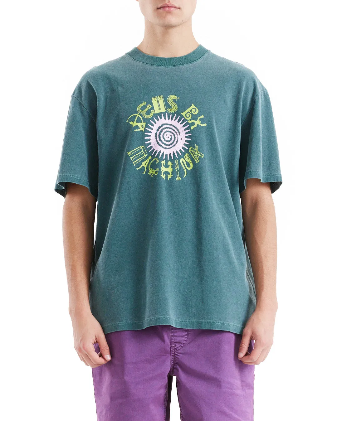 Inside Out Tee - Bayberry sold by Deus Ex Machina