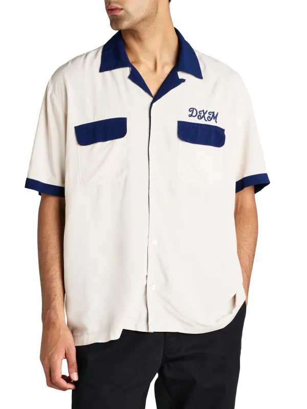 Diablo Bowling Shirt - Dirty White sold by Deus Ex Machina