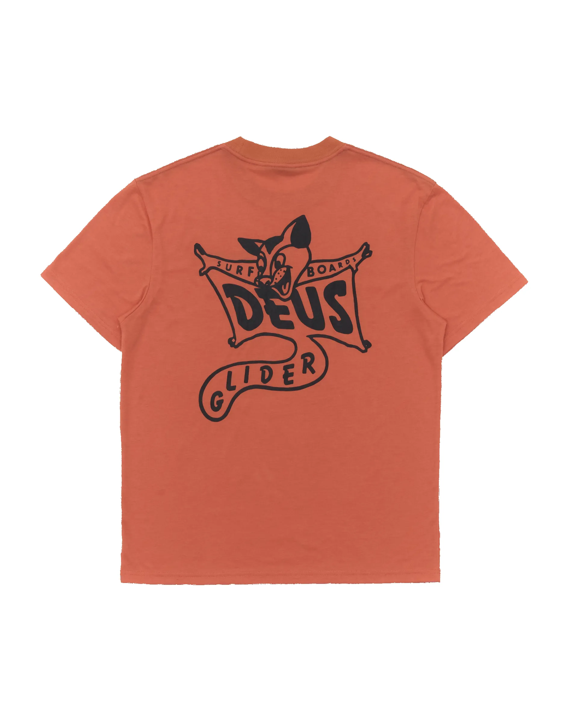 The Glider Tee - Mandarin Orange sold by Deus Ex Machina product image thumbnail 4