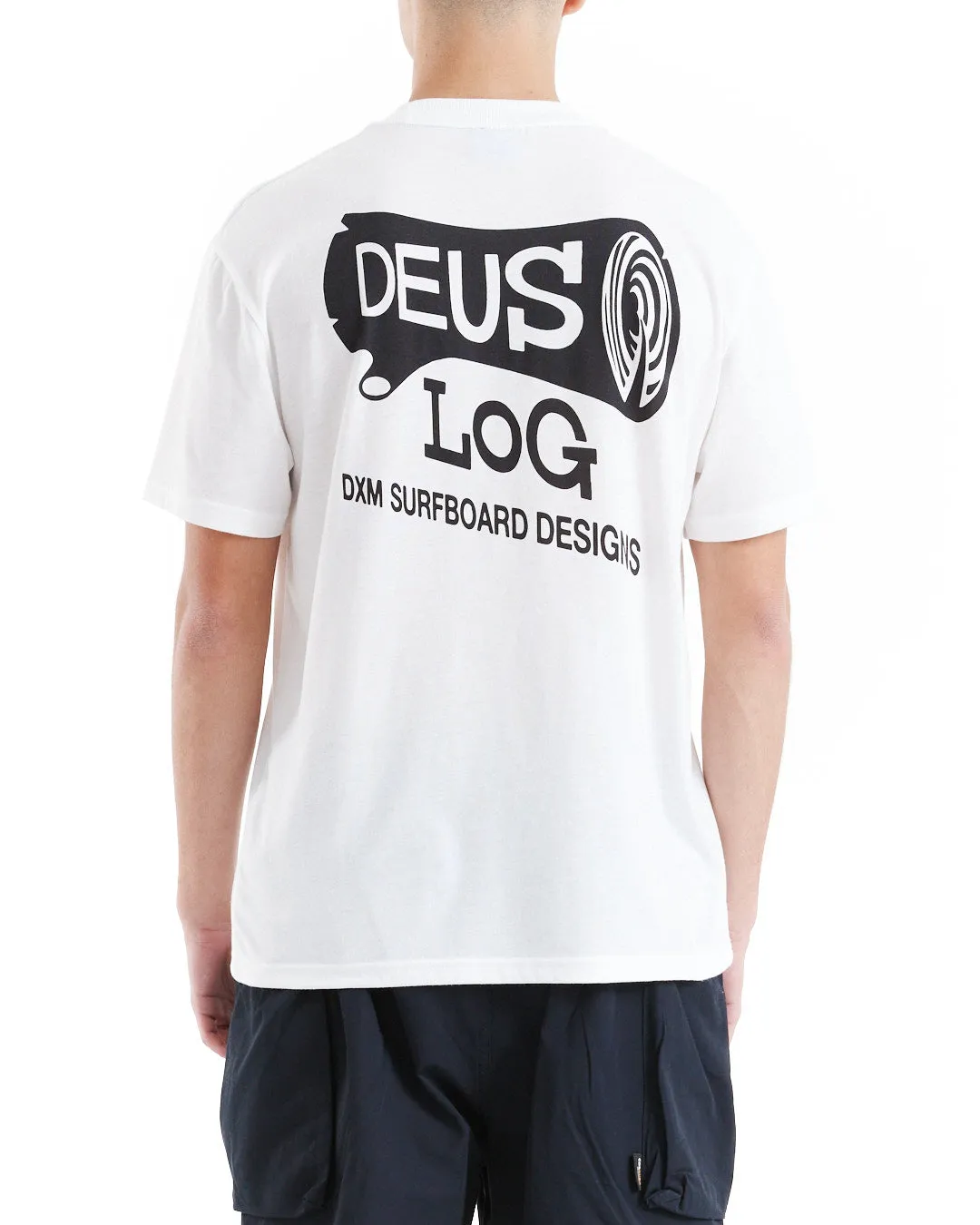 The Log Tee - Vintage White sold by Deus Ex Machina