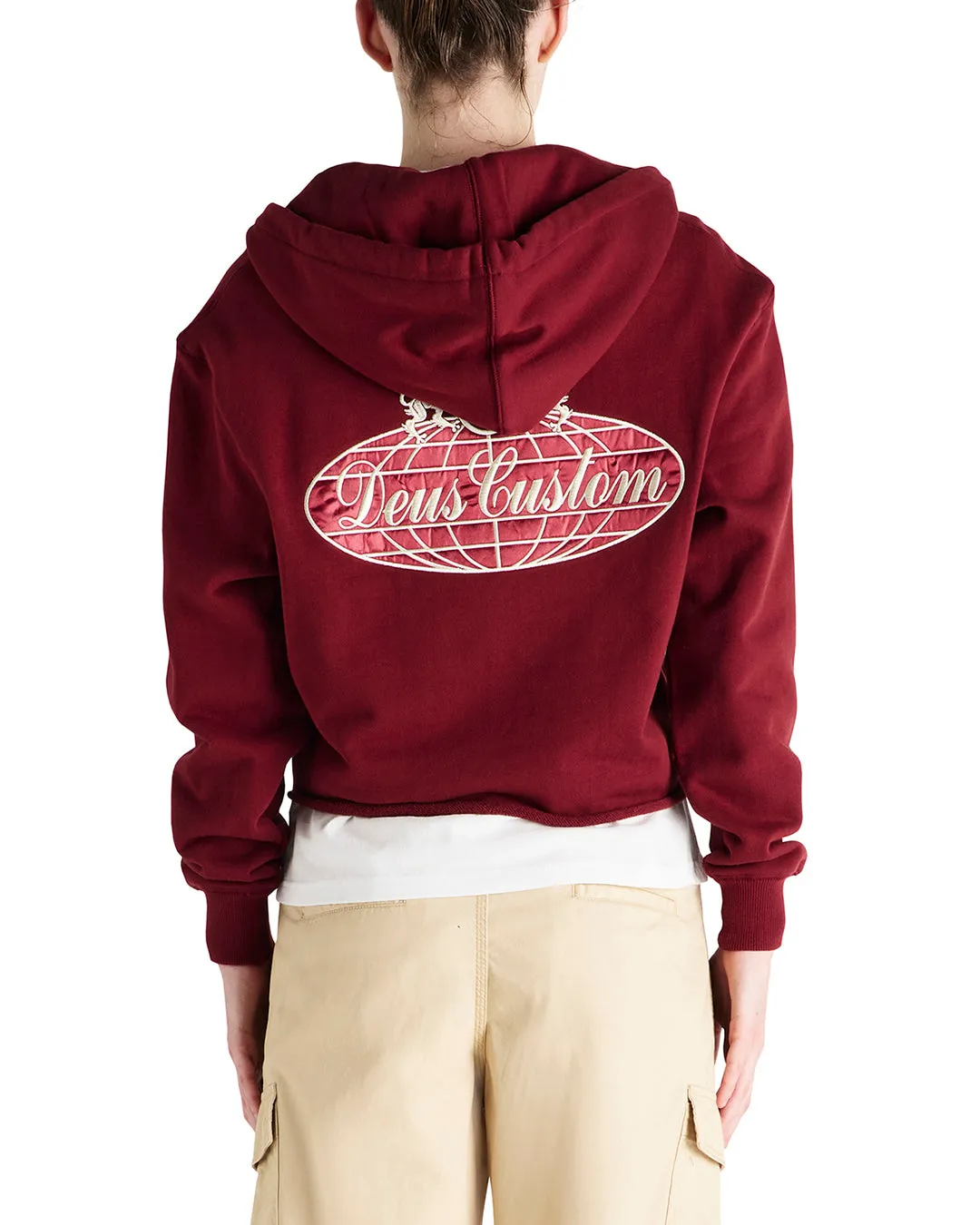 Thunder Hoodie - Syrah sold by Deus Ex Machina product image thumbnail 2