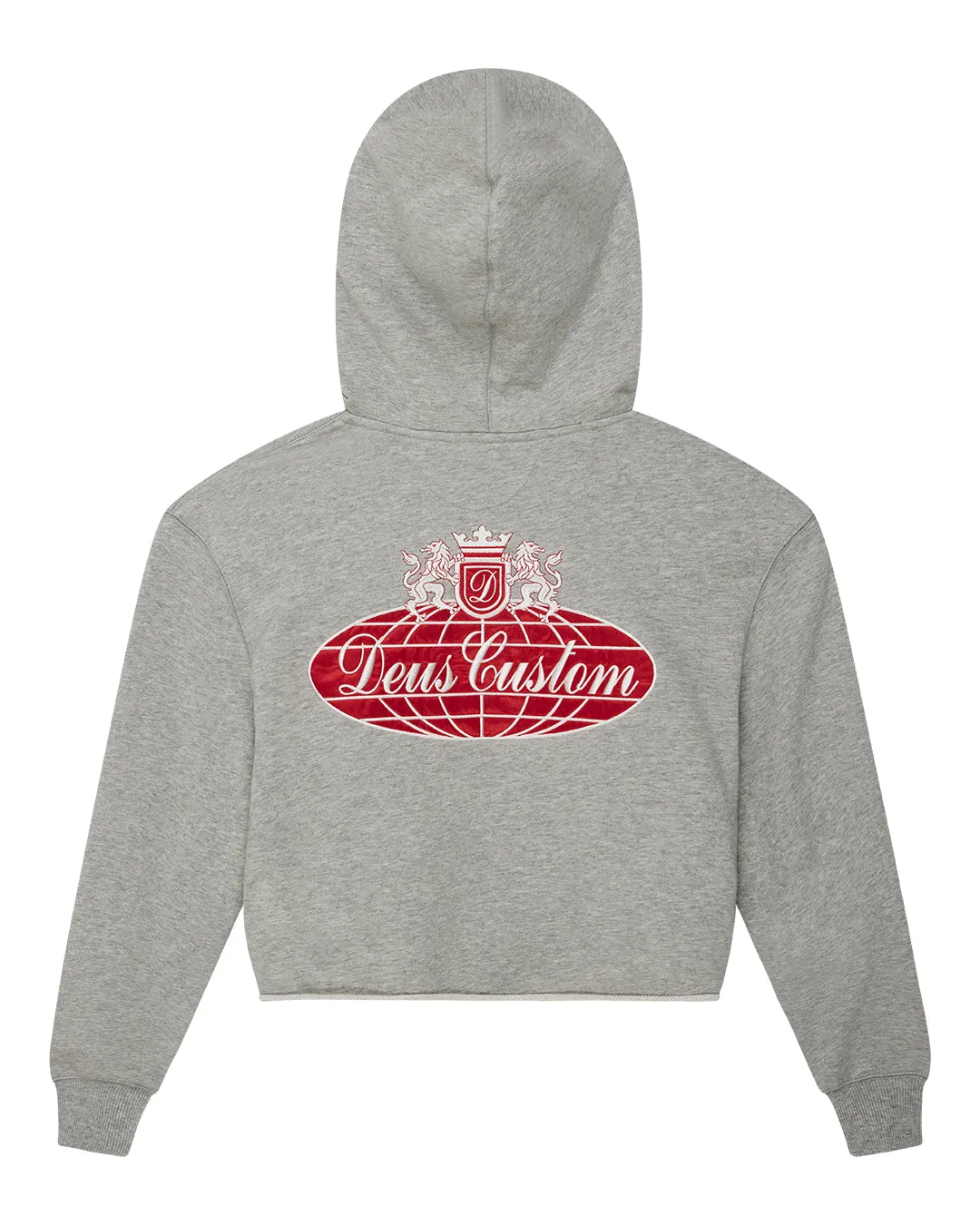 Thunder Hoodie - Grey Marle sold by Deus Ex Machina product image thumbnail 5